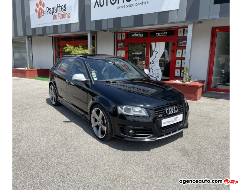 Achat voiture occasion, Auto occasion pas cher | Agence Auto Audi S3 SPORTBACK 2.0 TFSI 265 CV QUATTRO S TRONIC PACK F1 Noir Année 2009 Automatique Essence